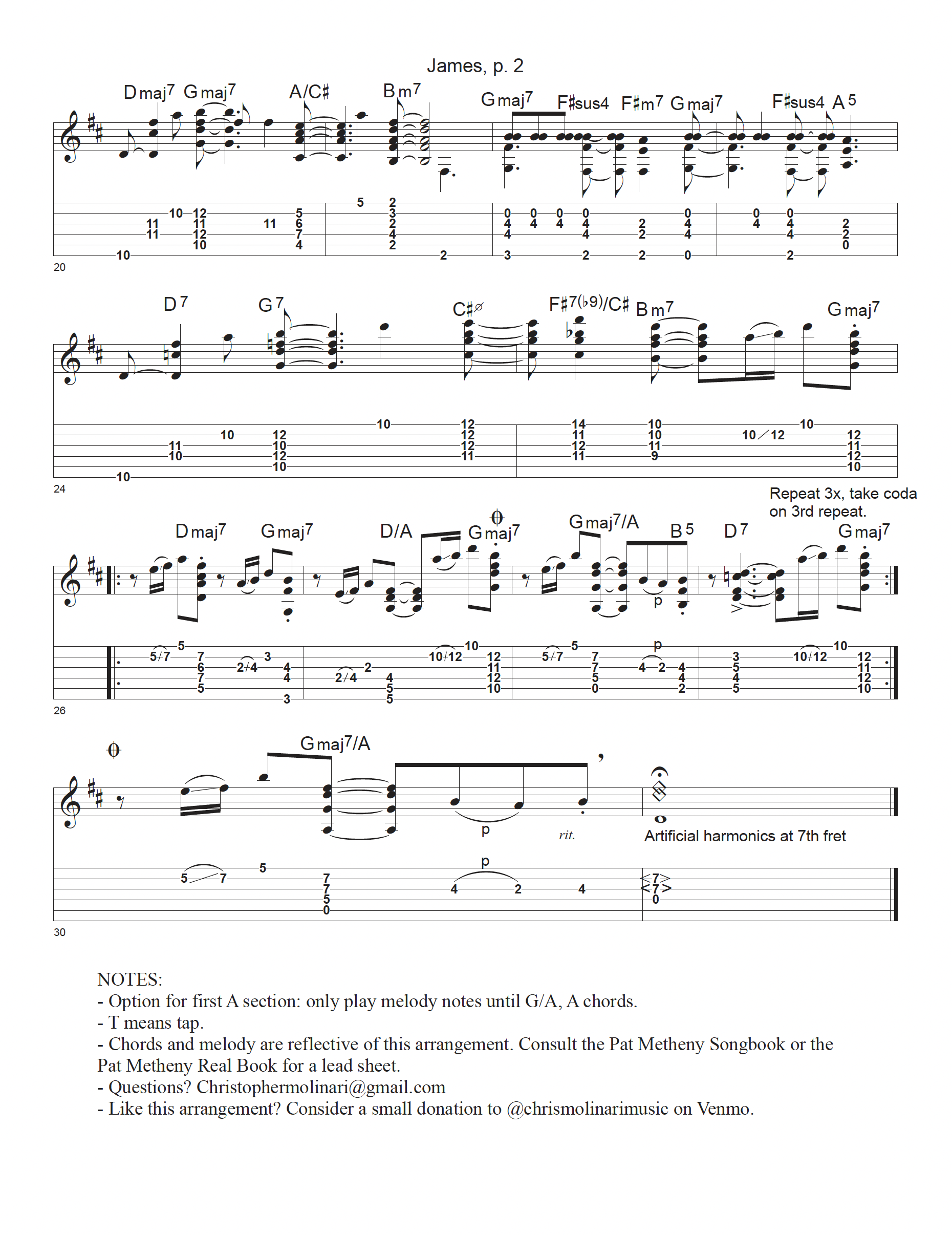 楽譜 Pat Metheny Songbook : Lead Sheets パット・メセニー シンコー